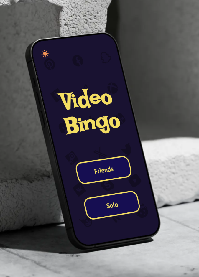 Video Bingo Game night version